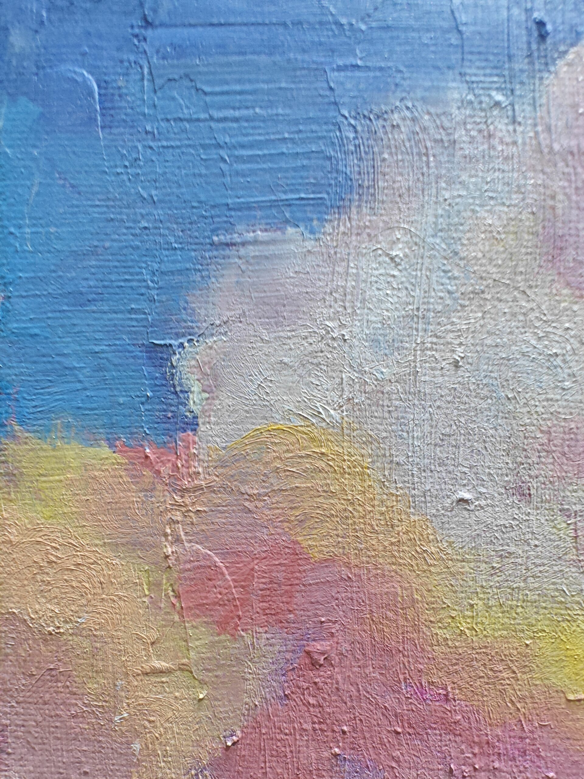 Картина маслом «Лавандовые поля у домика»18×24 — изображение 8