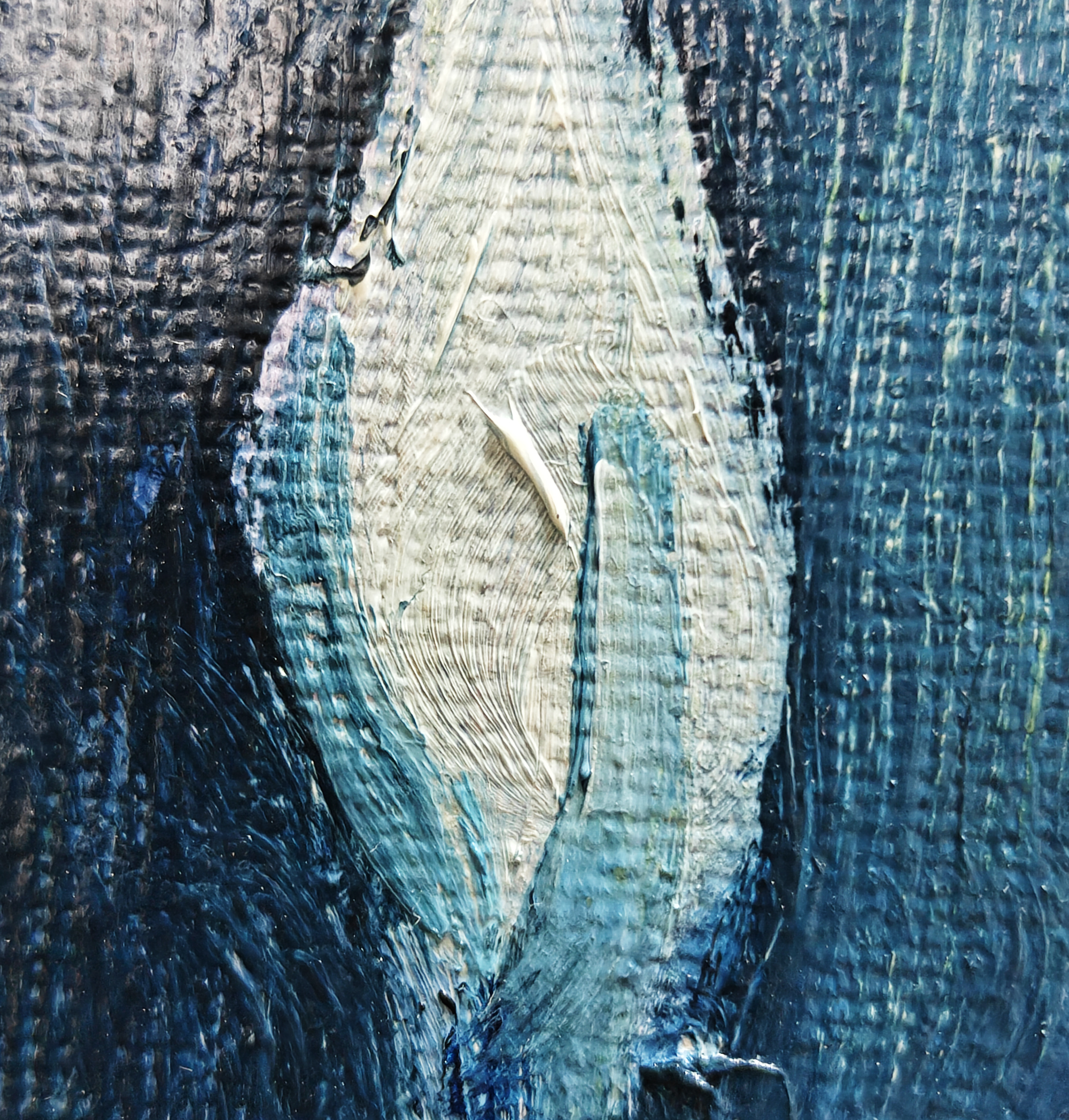 Картина маслом синие анемоны мини-картина 18×24 — изображение 7