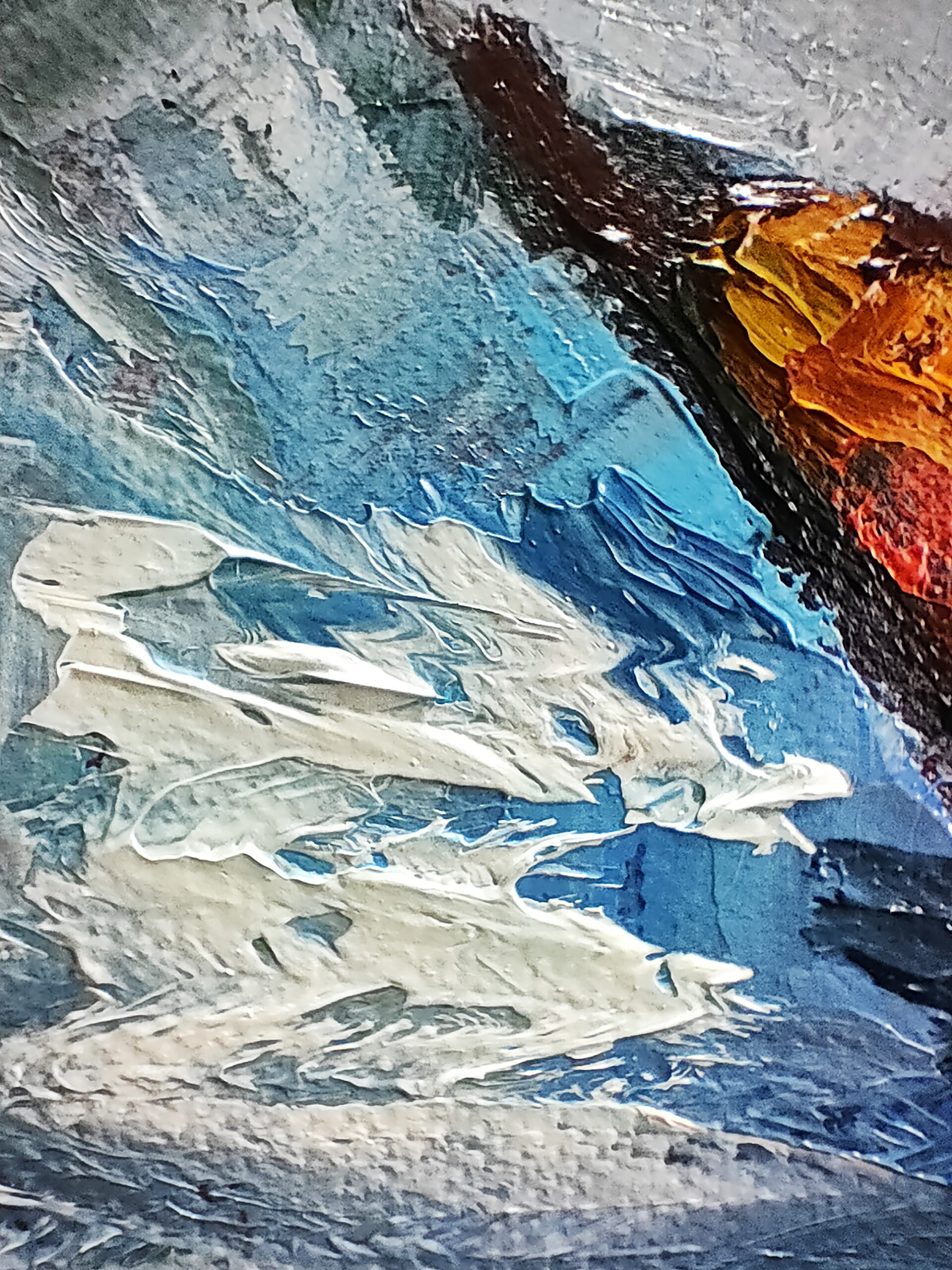 Картина маслом фруктовый натюрморт Сочные груши 18×24 — изображение 8